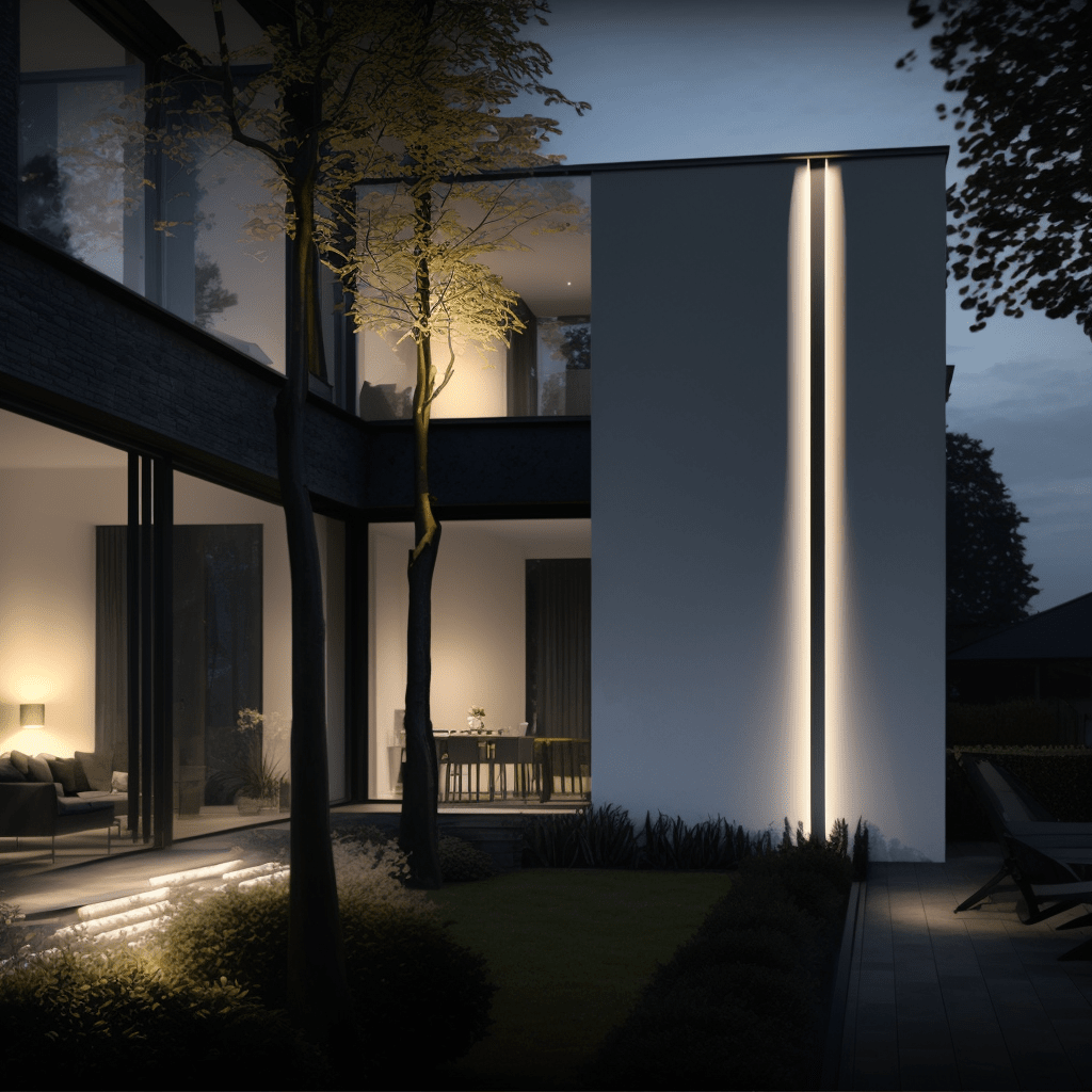 Linear Luminaire LED (IP65) Waterproof Outdoor Wall Light