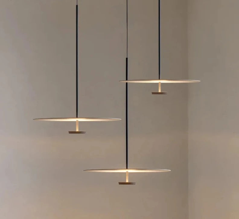 Minimalist Style LED Ring Pendant Lighting for ( Bedroom lighting| Kitchen Island pendant | Dining Room lighting) pendant Marie Antonette 