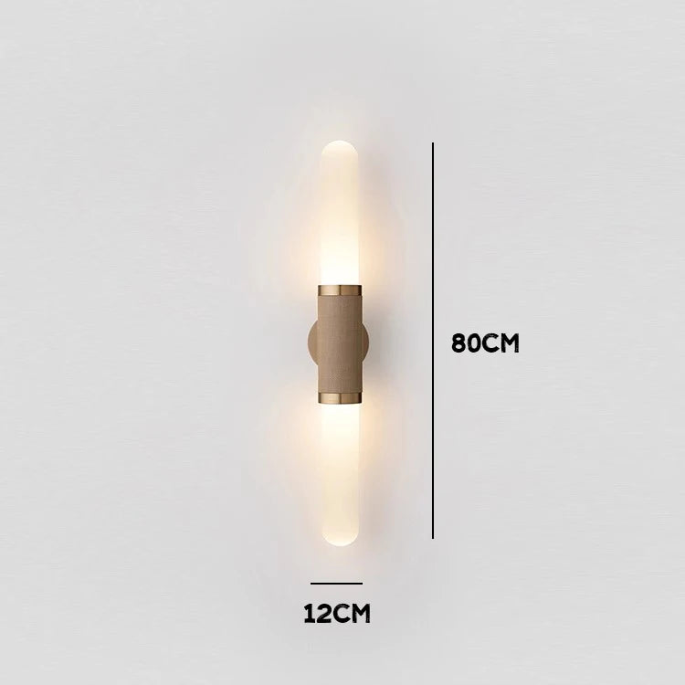 Leopolda Modern Sconce Wall Light Modern Sconce Wall Light For Living Roon Home Decor Wall Lamp For Bedroom Nordic Long Wall Lights Fixture Marie Antonette 1head Warm White (2700-3500K) | Frosted glass 