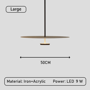 Minimalist Style LED Ring Pendant Lighting for ( Bedroom lighting| Kitchen Island pendant | Dining Room lighting) pendant Marie Antonette D50cm cold light 