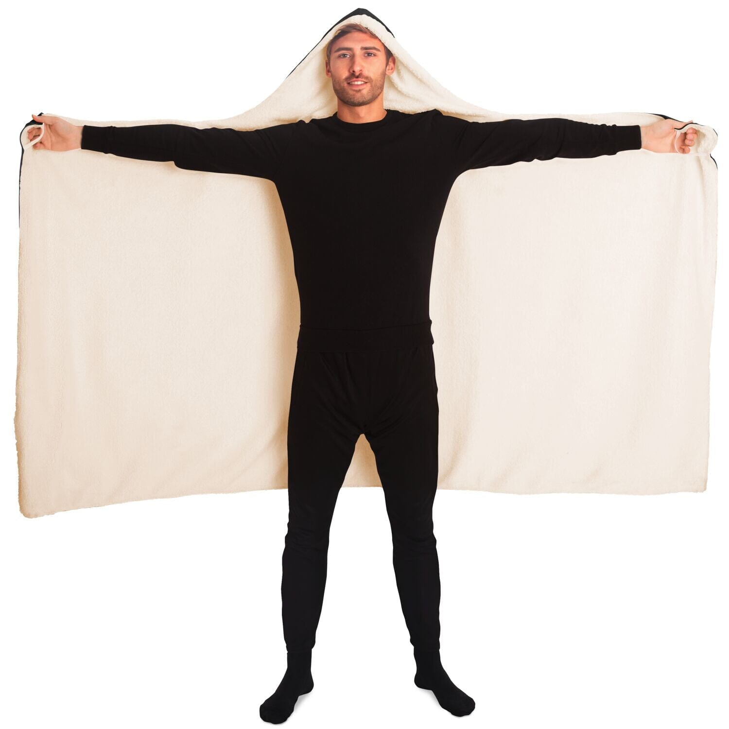 Gustav Klimt's Death and Life Hooded Blanket (1910-1915) Hooded Blanket - AOP Subliminator 