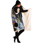 Gustav Klimt's Death and Life Hooded Blanket (1910-1915) Hooded Blanket - AOP Subliminator 