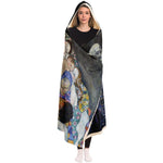 Gustav Klimt's Death and Life Hooded Blanket (1910-1915) Hooded Blanket - AOP Subliminator 