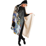 Gustav Klimt's Death and Life Hooded Blanket (1910-1915) Hooded Blanket - AOP Subliminator 