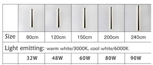 Linear Luminaire LED (IP65) Waterproof Outdoor Wall Light Marie Antonette 