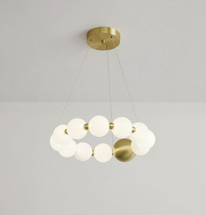 La Muse Brass LED Suspension Marie Antonette 