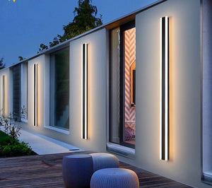 Linear Luminaire LED (IP65) Waterproof Outdoor Wall Light Marie Antonette warm white 23.62 inches (60cm) 