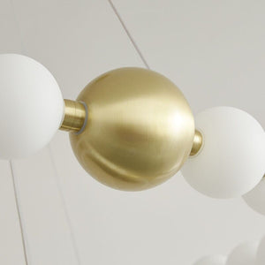 La Muse Brass LED Suspension Marie Antonette 