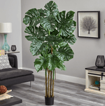 Monstera Artificial Tree Artificial Flora Marie Antonette 