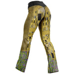 The Kiss Flare Pants Flare Leggings - AOP Subliminator 