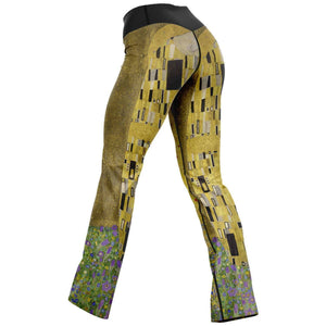 The Kiss Flare Pants Flare Leggings - AOP Subliminator 