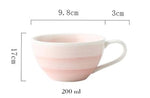 Pink And Blue Blush Set Marie Antonette Pink cup 