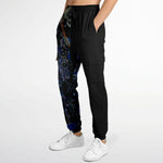 Edgy Sweatpants inspired from Gustav Klimt's Death and Life Athletic Cargo Sweatpants - AOP Subliminator 