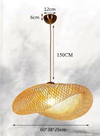 Bamboo Rattan Pendant Marie Antonette A 60CM Czech Republic 