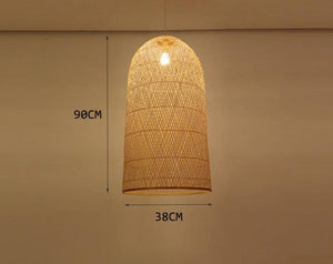 Bamboo Rattan Pendant Marie Antonette E 38CM Czech Republic 