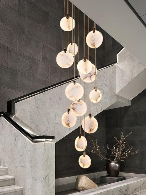 Valor Staircase Chandelier Marie Antonette D60H200cm 12 lights >7 41-50W, L, Cold White