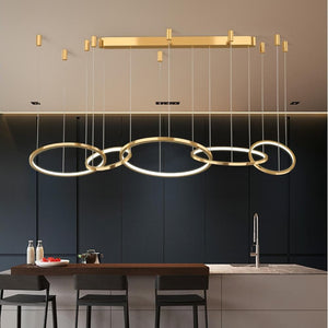 Collier LED Contemporary Light pendant Marie Antonette 