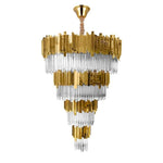 Aire Montpellier LED Crystal Suspension chandelier Marie Antonette 