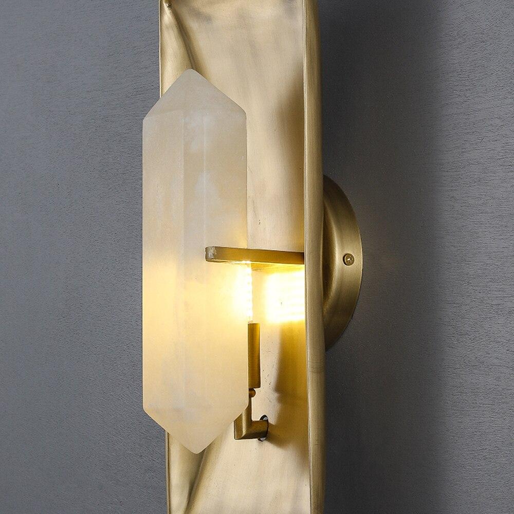 Bella marble LED wall lights sconce Marie Antonette 