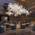 Noemie Petale Chandelier opulence BigManLighting 