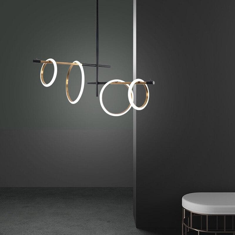 Loop Ring Pendant Light linear light Marie Antonette 