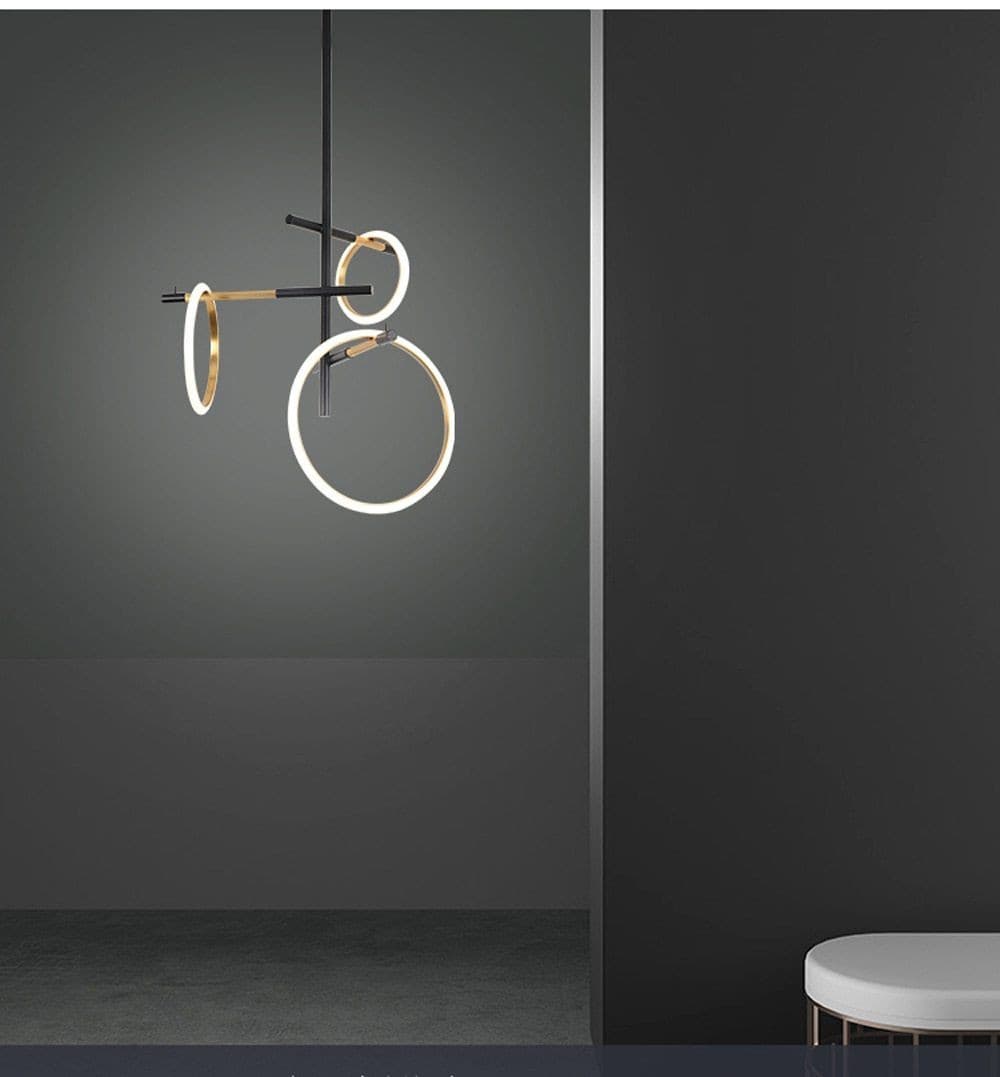 Loop Ring Pendant Light linear light Marie Antonette 