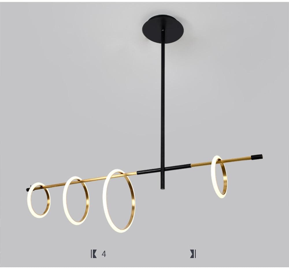 Loop Ring Pendant Light linear light Marie Antonette 