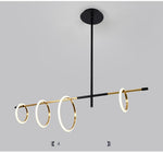 Loop Ring Pendant Light linear light Marie Antonette 