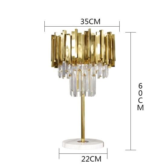 Aire Montpellier LED Crystal Suspension chandelier Marie Antonette Table lamp 