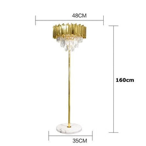 Aire Montpellier LED Crystal Suspension chandelier Marie Antonette Floor lamp 