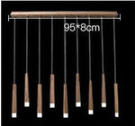 Match Sticks Pendant Lights Marie Antonette Set of 9 Lamps 95cm Warm White LED 