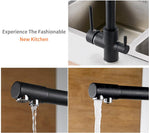 Filter Kitchen Faucets Deck Mounted Mixer Tap 360 Rotation with Water Purification Features Mixer Tap Crane For Kitchen WF-0175 Marie Antonette 