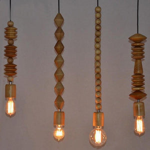 Bali Geometric Bead Pendant Lamp marie antonette 