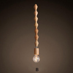 Bali Geometric Bead Pendant Lamp marie antonette 