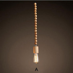 Bali Geometric Bead Pendant Lamp marie antonette nature A 