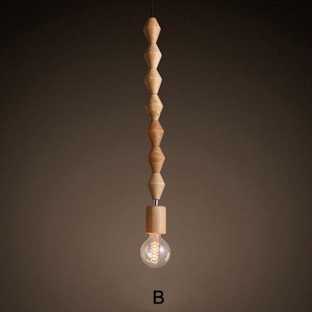 Bali Geometric Bead Pendant Lamp marie antonette nature B 
