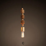 Bali Geometric Bead Pendant Lamp marie antonette nature C 