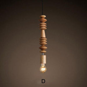 Bali Geometric Bead Pendant Lamp marie antonette nature D 