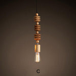 Bali Geometric Bead Pendant Lamp marie antonette 