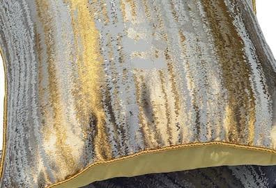 Metallique marie antonette 45x45 cm (17.72") Golden 