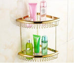 Diana Bathroom Accessories Marie Antonette brass basket 
