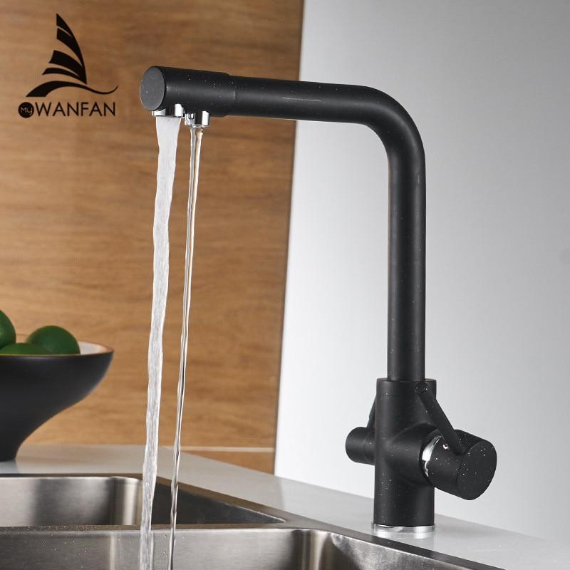 Filter Kitchen Faucets Deck Mounted Mixer Tap 360 Rotation with Water Purification Features Mixer Tap Crane For Kitchen WF-0175 Marie Antonette 