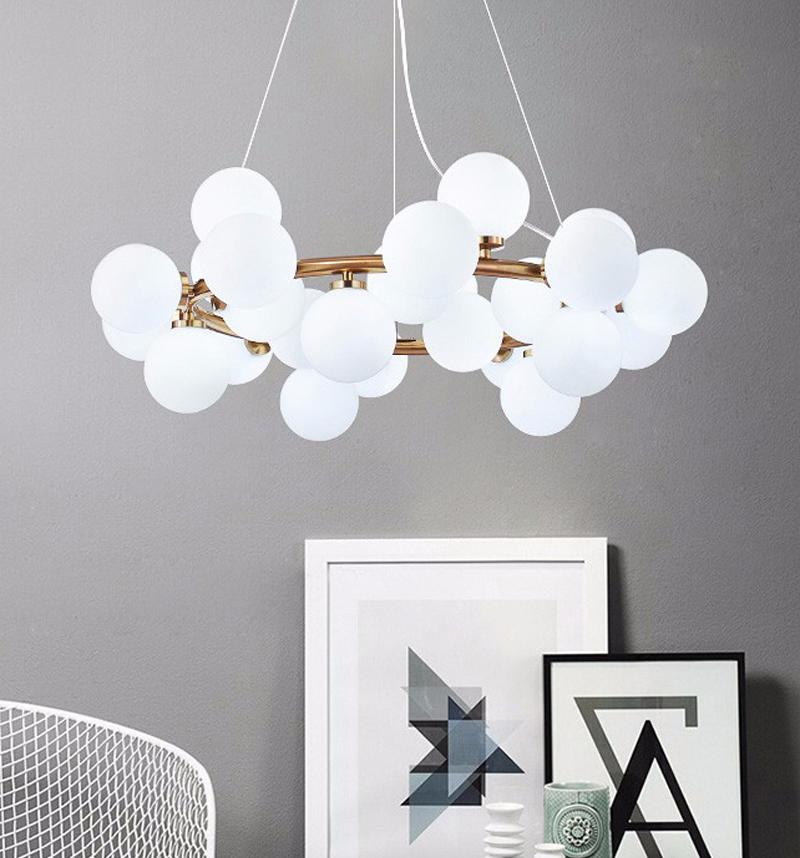 Globe Cluster Chandelier Marie Antonette 