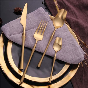 Luxurious Brighton Flatware marie antonette royal gold 