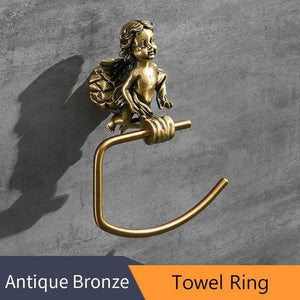Angelica Bathroom Accessories Marie Antonette Towel ring 