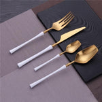 Luxurious Brighton Flatware marie antonette white gold 