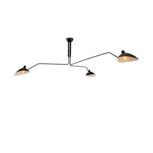 Kovo Swing Arm Lamp Marie Antonette 3 Arms Black 