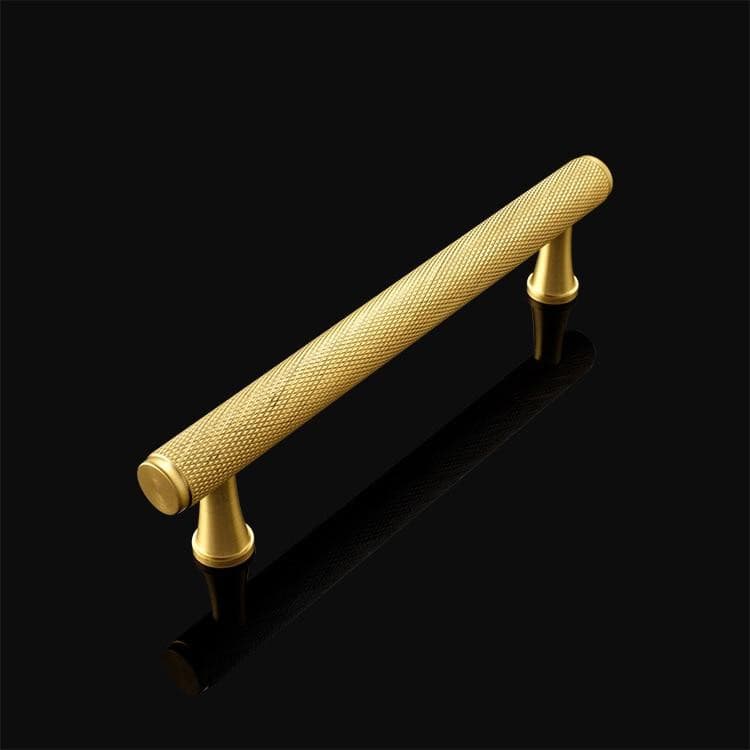 Gold Knurled/Textured simple kitchen cabinet knobs and handles Drawer Pulls Bedroom Knobs Brass T Bar Cabinet Hardware Marie Antonette 