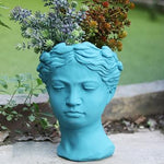 Goddess Floral Crown Marie Antonette Light blue 