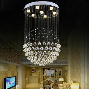 Sphere Crystal Chandelier marie antonette 